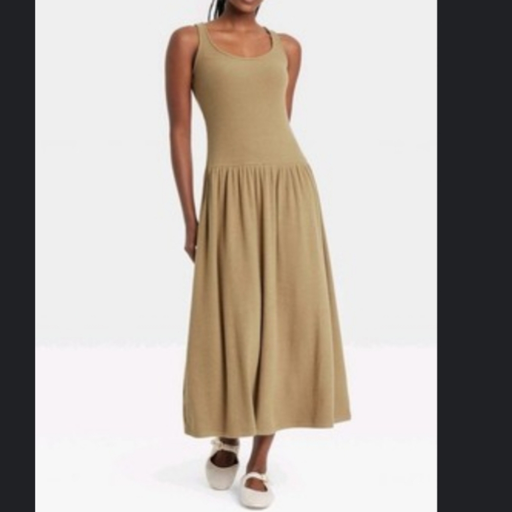 ❤️10/$16 New Fall Autumn Dress Ribbed